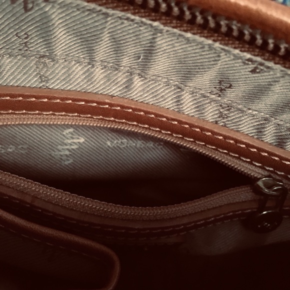 Pristine vintage Monsac Original leather crossbody - Picture 6 of 9